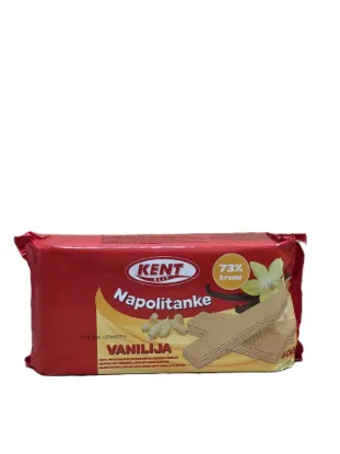 Bild von Kent Napolitanke Vanilija 400g
