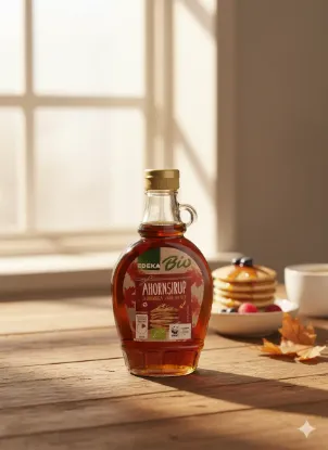 Bild von Edeka Bio Ahornsirup (Grad A, Amber) 250 ml