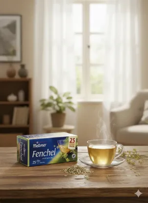 Bild von Meßmer Fenchel mild-würzig 25 Beutel (75 g)