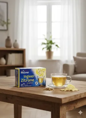 Bild von Meßmer Ingwer Zitrone 20 Beutel (40 g)