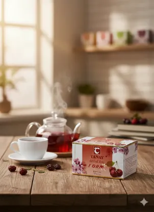 Bild von Tanay Form Kirschtee 30g