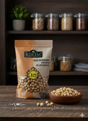 Bild von Kerem Gelbe Kichererbsen Doppel Geröstet 225g
