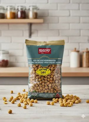 Bild von Meray Gelbe Kichererbsen 250g