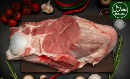 Bild von Kalbfleisch mit Knochen