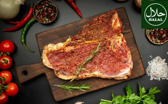 Bild von T-Bone Steak mariniert