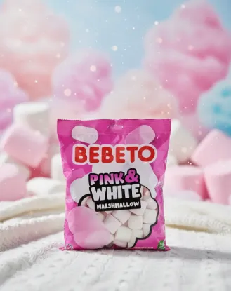 Bild von Bebeto Pink & White Marshmallow 250g