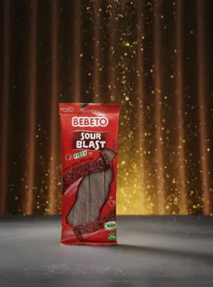 Bild von Bebeto Sour Blast Happy Cola 180g