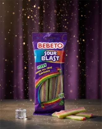 Bild von Bebeto Sour Blast Fizzy Happy Mix Fruit