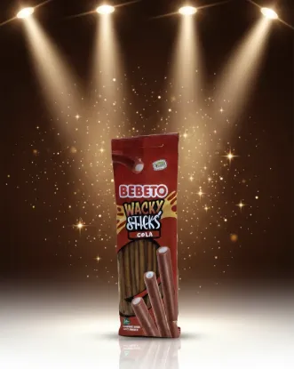 Bild von Bebeto Wacky Sticks Cola 180g