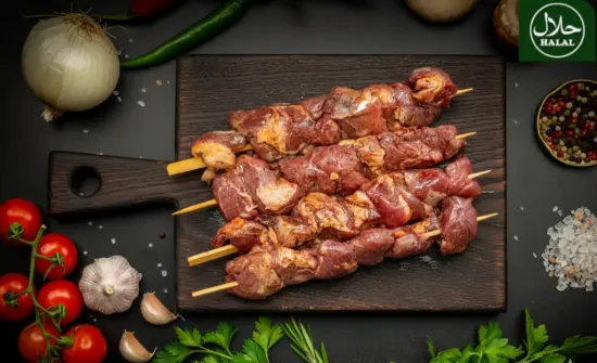 Bild von Lammspieße mit Sauce