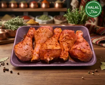 Bild von Hähnchenunterkeule mit Gewürze -Tavuk But Baharatli