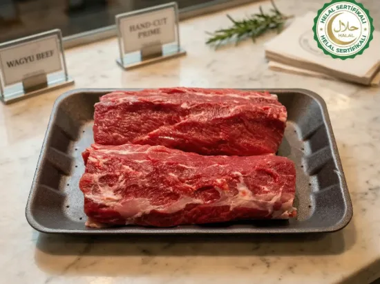 Bild von Lammlachse ganz - Kuzu sirti kemsiksiz